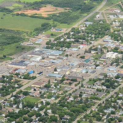 Aerial Centre Street